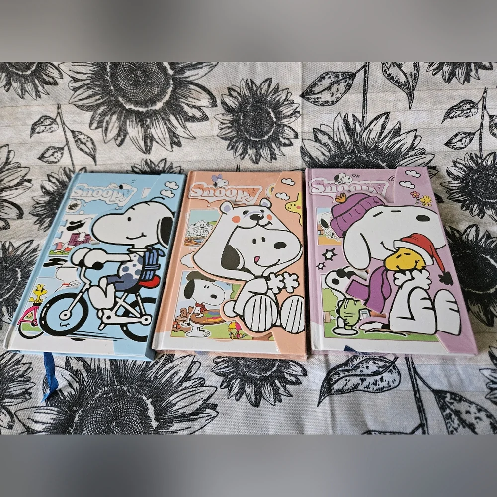 Snoopy Themed Notebooks Set